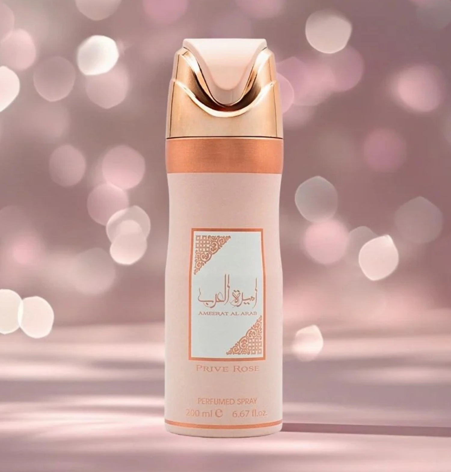 Ameerat Al Arab Prive Rose Deodorant Spray 200ml by Asdaaf